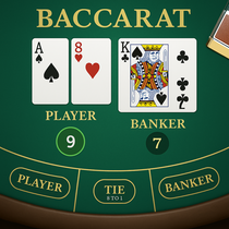 RTBet - Baccarat - Jeu de cartes élégant