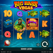 RTBet - Big Bass Vegas Slot - Play'n GO Game