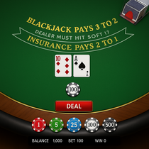 RTBet - Blackjack - Klassisches Tischspiel