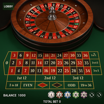 RTBet - Roulette - Europäisches Rad